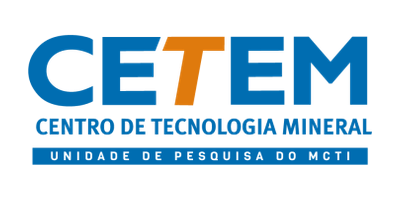 Logo de CETEM, Centro de Tecnologia Mineral, cliente atendido pelo Grupo Força Tática