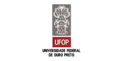 Logo de UFOP, Universidade Federal de Ouro Preto, cliente atendido pelo Grupo Força Tática