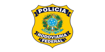 Logo de Polícia Rodoviária Federal, cliente atendido pelo Grupo Força Tática