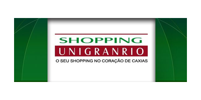 Logo de Shopping Unigranrio, cliente atendido pelo Grupo Força Tática