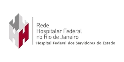 Logo de Rede Hospitalar Federal no Rio de Janeiro, cliente atendido pelo Grupo Força Tática