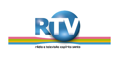 Logo de RTV-ES, Rádio e Televisão Espírito Santo, cliente atendido pelo Grupo Força Tática