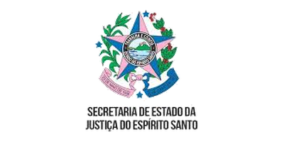 Logo de SEJUS, Secretaria de Estado da Justiça do Espírito Santo, cliente atendido pelo Grupo Força Tática